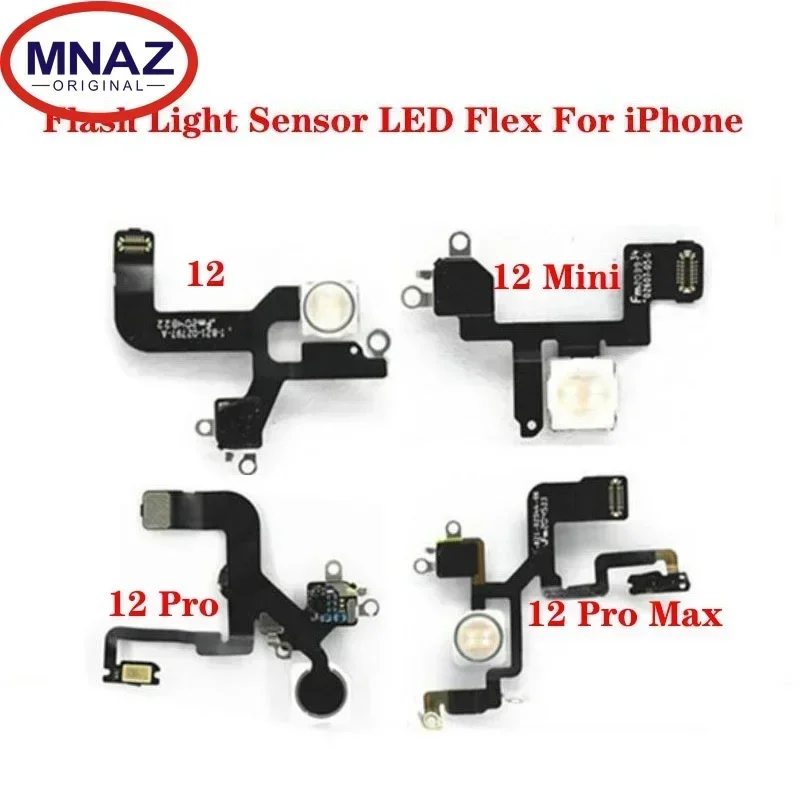 Ori Proximity Distance Ambient Flash Light Sensor LED Flex Cable Repair Parts for IPhone 12 13 Mini Pro Max