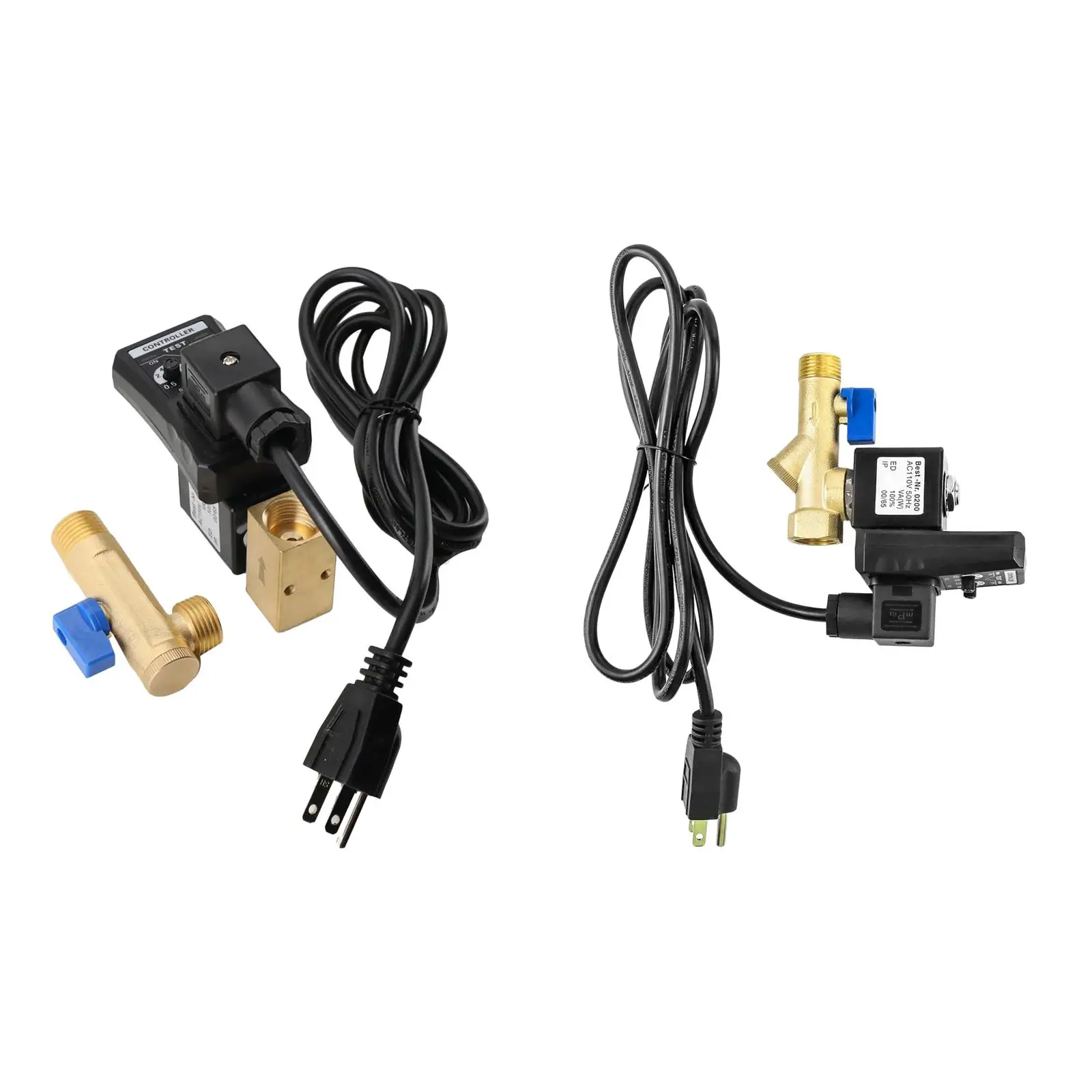 Válvula de drenaje de condensado temporizada automática Válvula de drenaje electrónica confiable 110 V Fácil instalación Eficiente de acción directa bidireccional