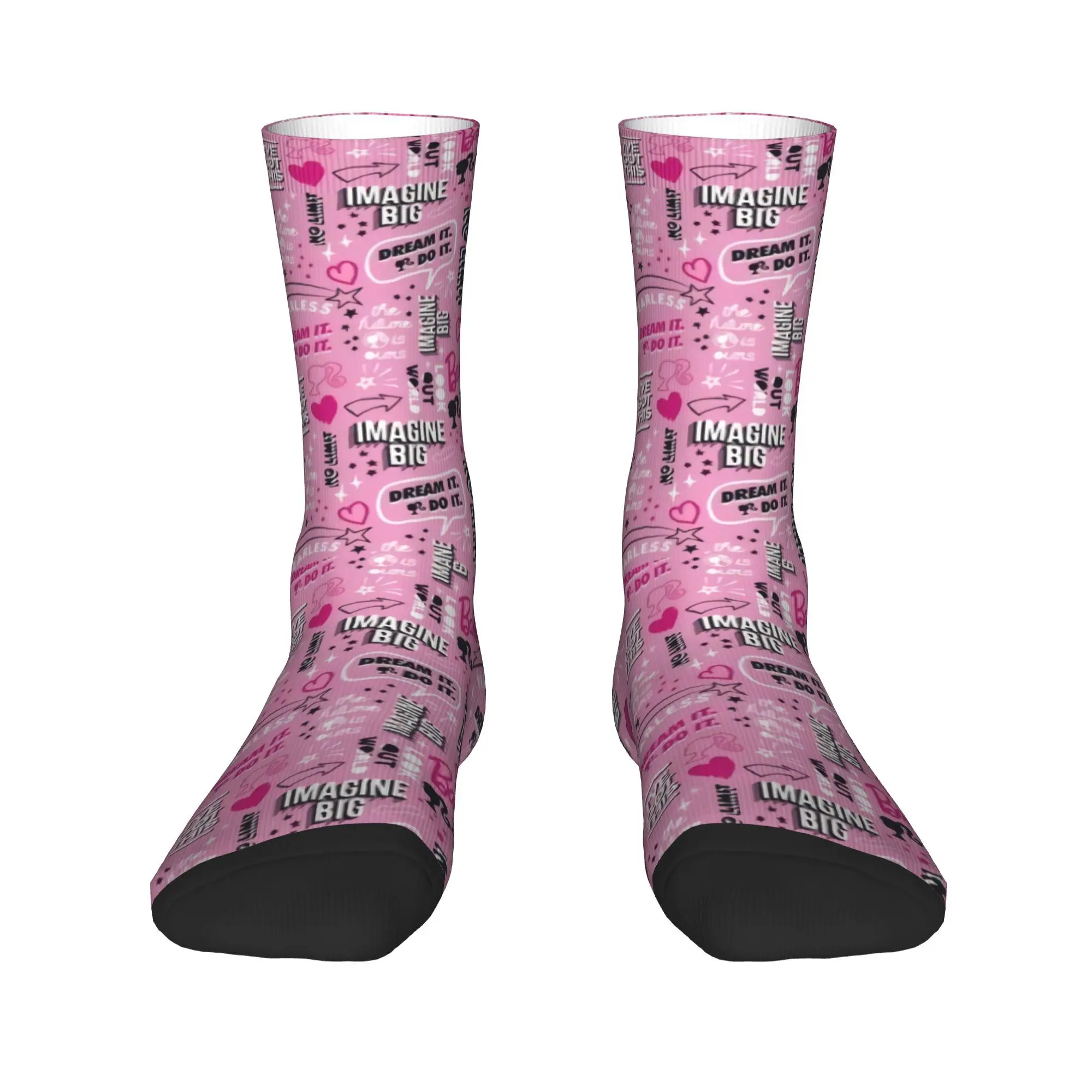 Custom Barbies Doll Dream Men Women Crew Socks Unisex Cool  Spring Summer Autumn Winter Dress Socks