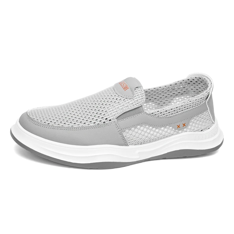 Scarpe da uomo estive in rete Sneakers leggere mocassini da uomo scarpe Casual traspiranti da passeggio per scarpe sportive da uomo Zapatillas Hombre