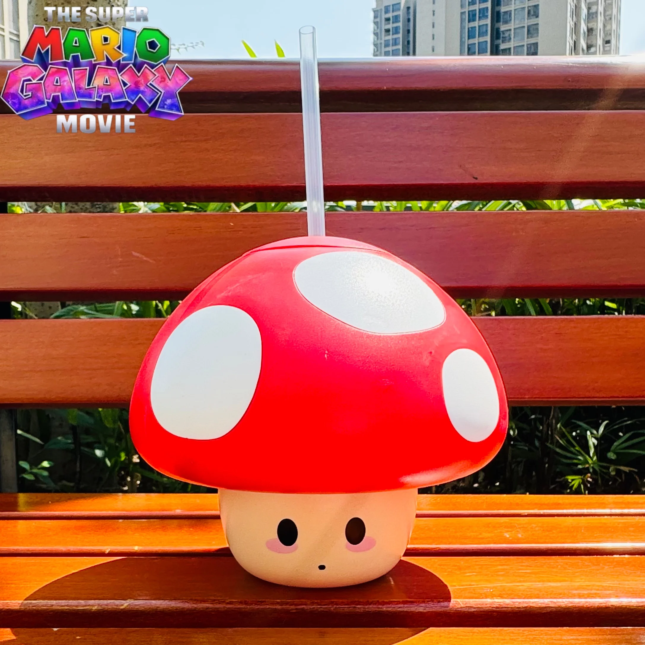 Super Mario Galaxy Film Paddenstoelbeker Vraagteken Popcorn Emmer Exclusieve Bioscoop Verzamelgeschenken