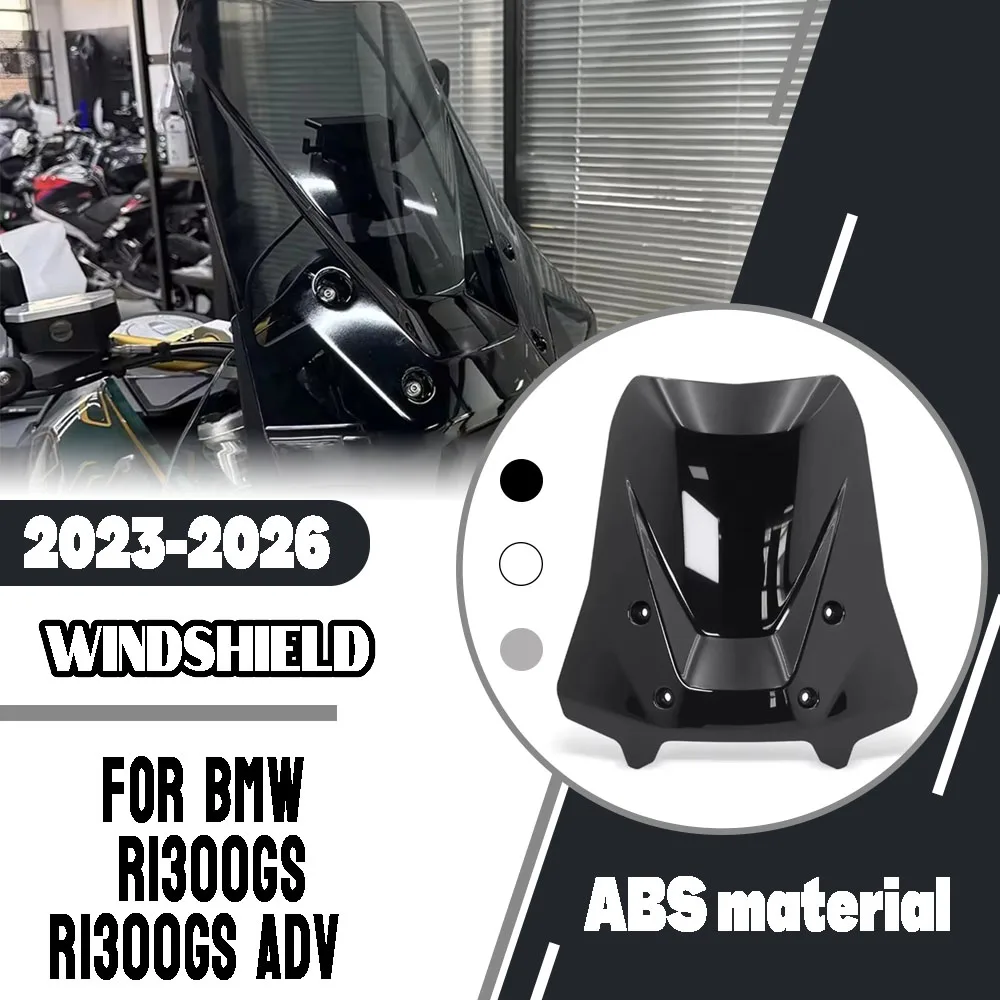 For BMW R1300GS R1300 GS ADV R1300GS Adventure 2023-2026 Motorcycle Windshield Windscreen Wind Deflector Screen Fairing Parts