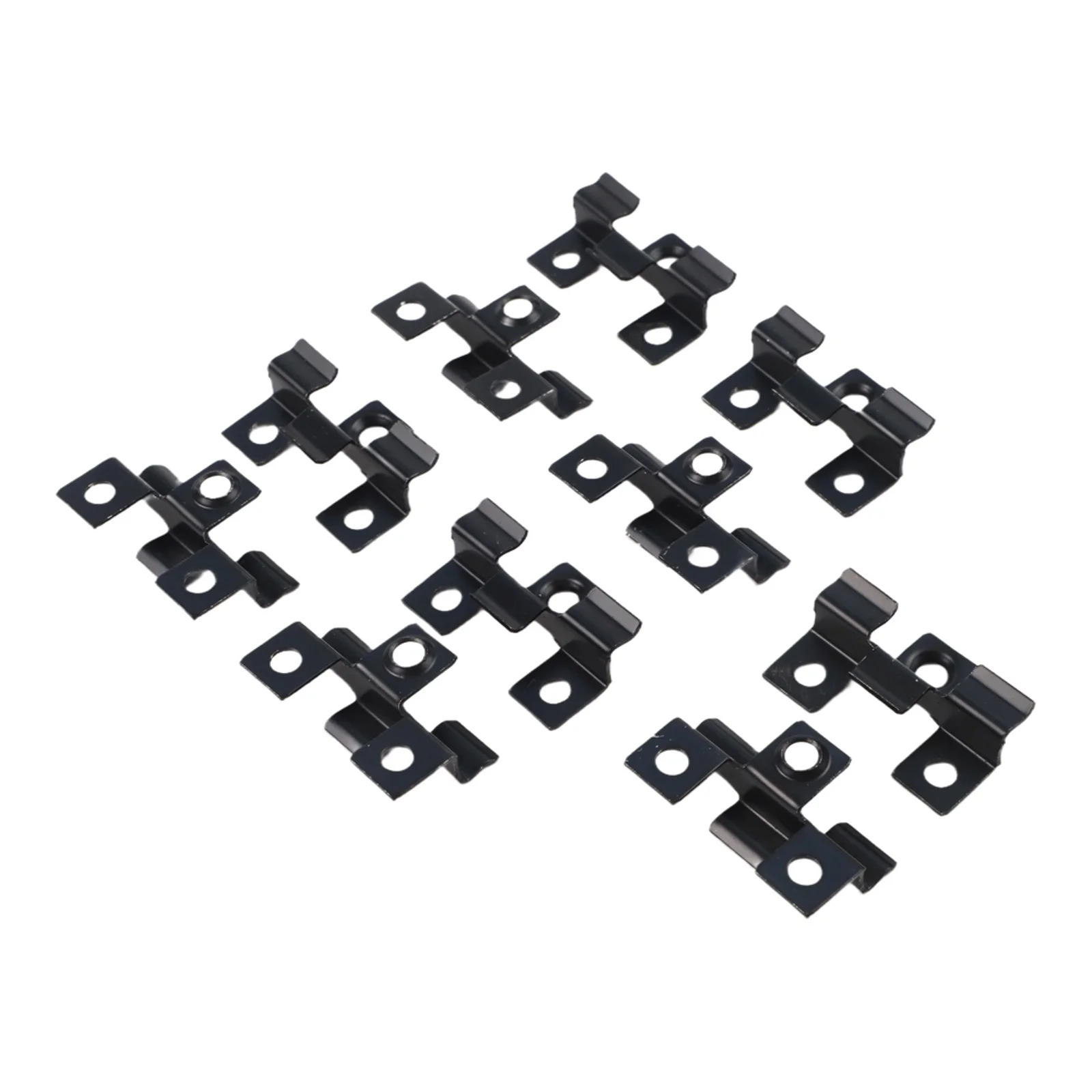 Efficient Fastening with 100 Pack of Stainless Steel Composite Decking Clips Secure Board Installation Solutions