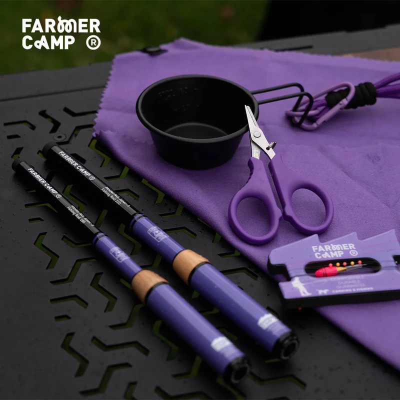 

Farmer Camp Hummingbird Small Fishing Rod, Ma Kou Outdoor Camping Short Section Stream Children'S Hand Pole 180/210