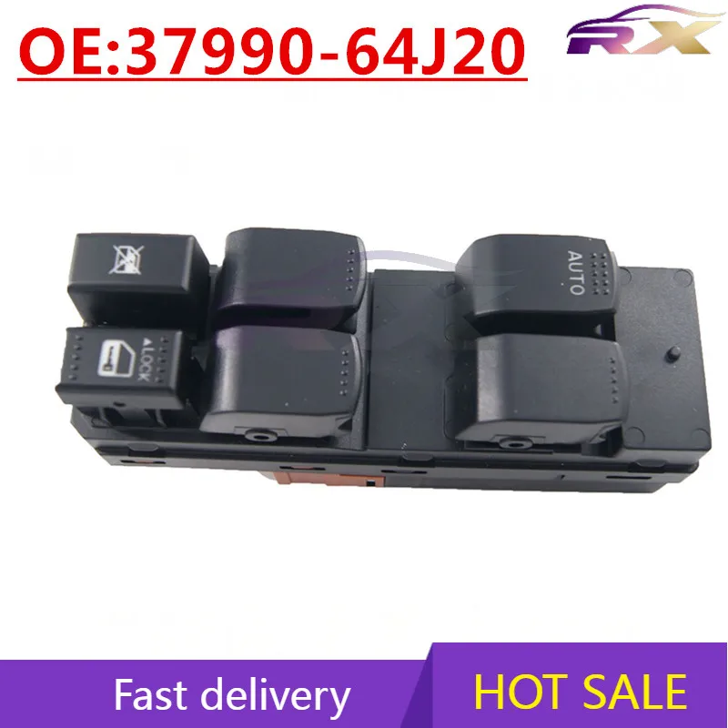 

OEM:37990-64J20 Suitable For Suzuki Swift Car Left Front Glass Lift Switch Powered Windows Control Switch