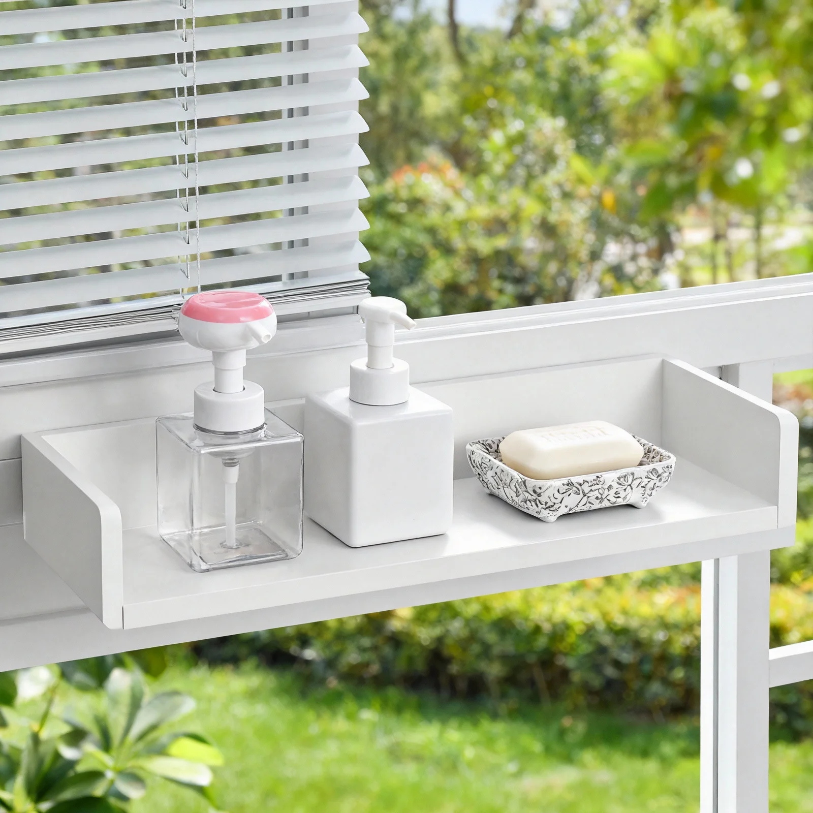 

Foaming Pump Bottle Refillable Press-Type Foam Soap Dispenser Clear Travel Size For Bathroom Kitchen Shampoo Body Wash Hand