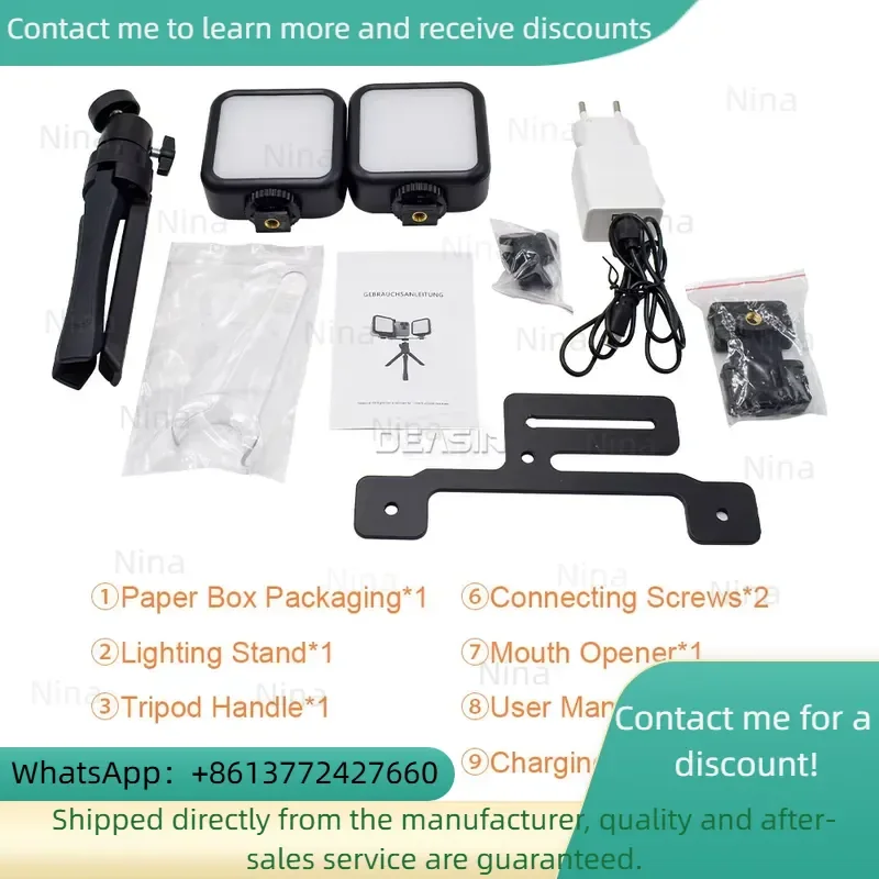 Oral Filling Lamp Intraoral Photography LED Light for Dentist Colorimetry Photo Video for