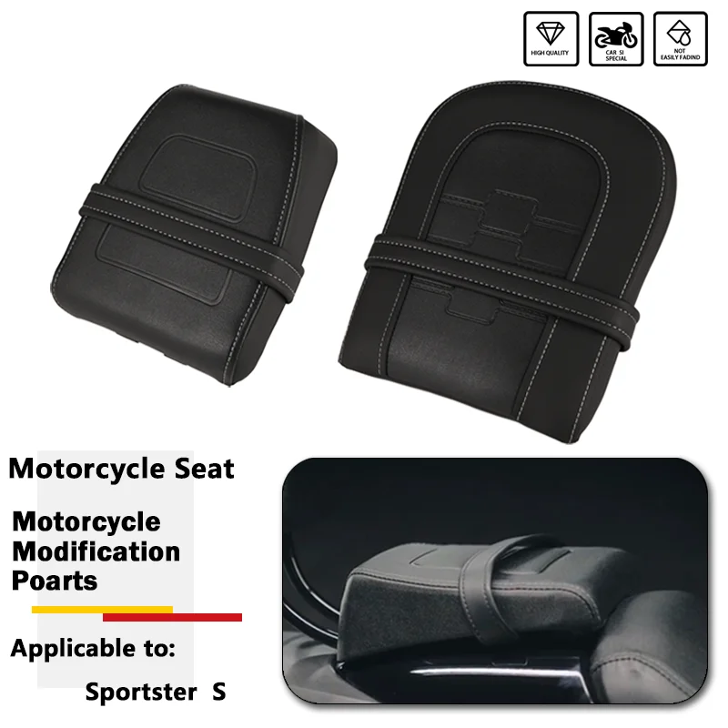 

Motorcycle Seat Passenger Pillion With Rear Fender Extension Splash Guard Kit For Harley Sportster S RH1250S RH 1250 2021-2023