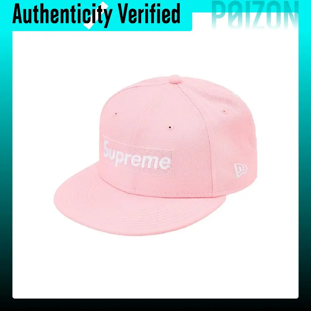 Supreme x New Era SS21 Baseball Caps Unisex Earth Yellow/Sky Blue/Pink/Navy Blue/Black SUP-SS21-437
