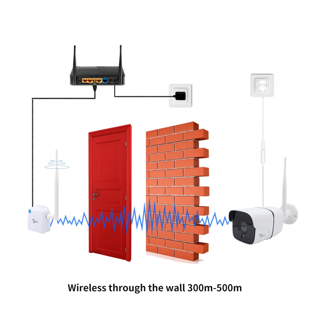 Surveillance Camera Wireless Transmission Video Surveillance Supports Two-way Voice Intercom Ip Camera