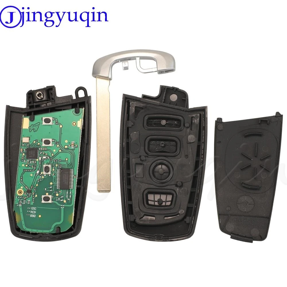 jingyuqin Smart Remote Key Keytess Entry 315/433/868Mhz PCF7945 Fob do BMW F 3 5 7 Series X5 X6 F20 F22 F30 CAS4 CAS4+ FEM