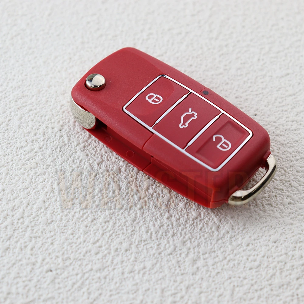 3 Buttons Car Key Fob Case Shell Housing for Volkswagen/VW Passat B5 B6 Tiguan Golf MK4 Seat Skoda EOS Scirocco Polo