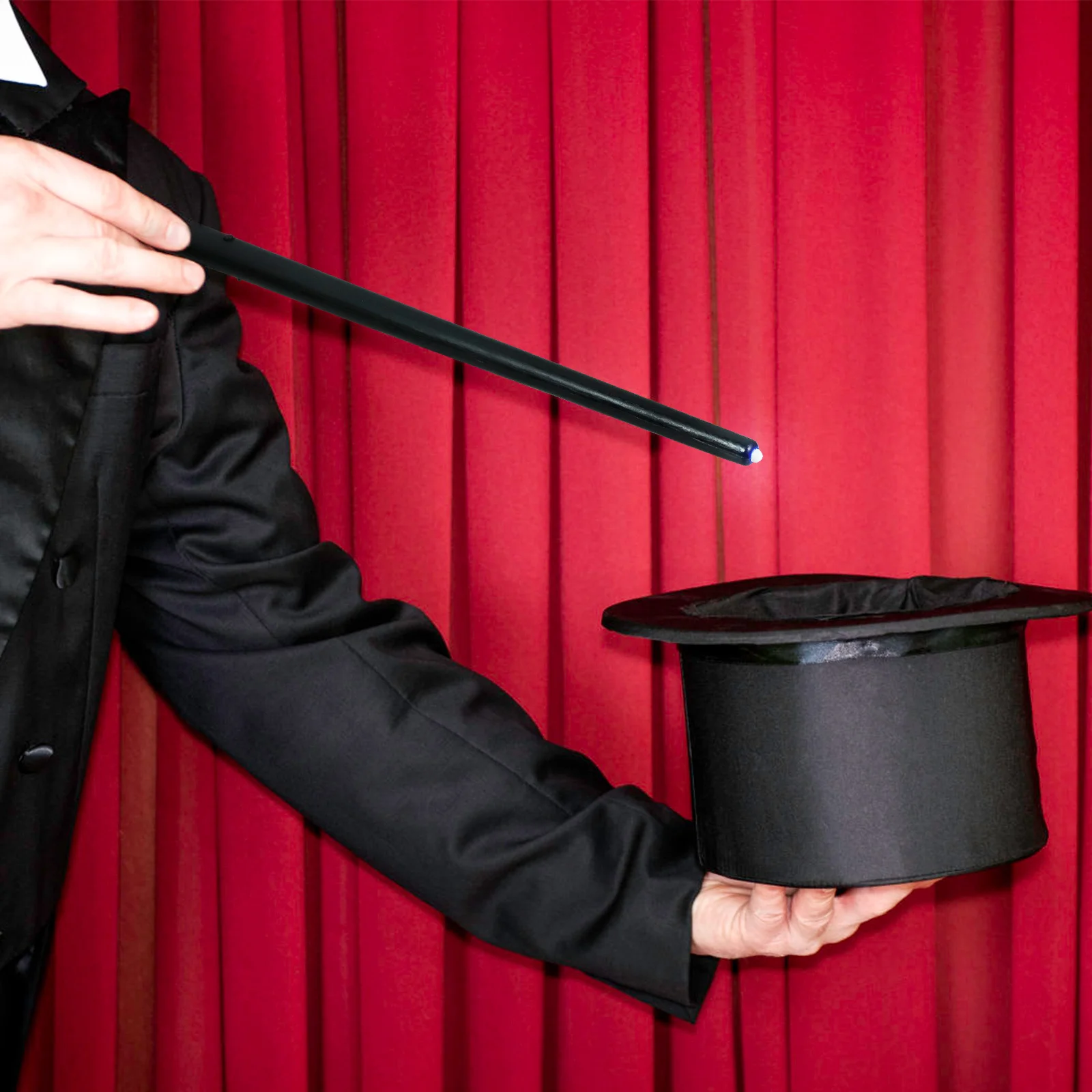 Varinha cetro de luz adereço para crianças acima cetro de iluminação de som para festa de halloween crianças cosplay palco desempenho prop