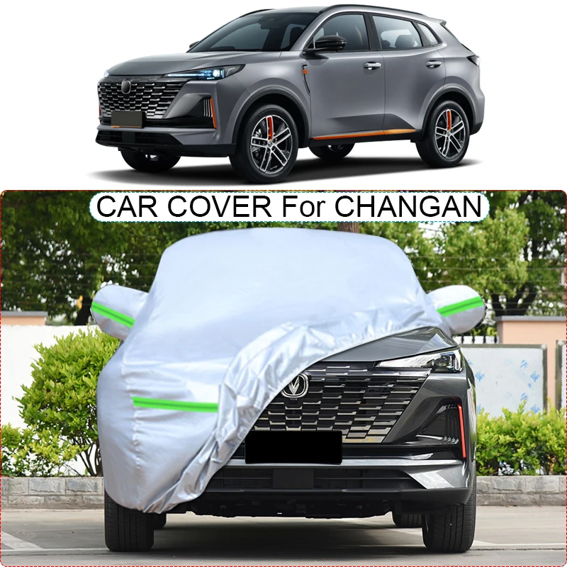 Car Thicken Cover Rain Snow Waterproof For CHANGAN CS35 CS55 CS75 CS85 CS95 PLUS EADO LAMORE DEEPAL G318 L07 SL03 S05 S07 S7UNIK