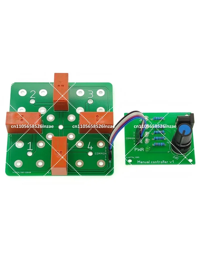 4:1 Coaxial Remote Antenna Switch with SO-239 Connectors for Ham Radio