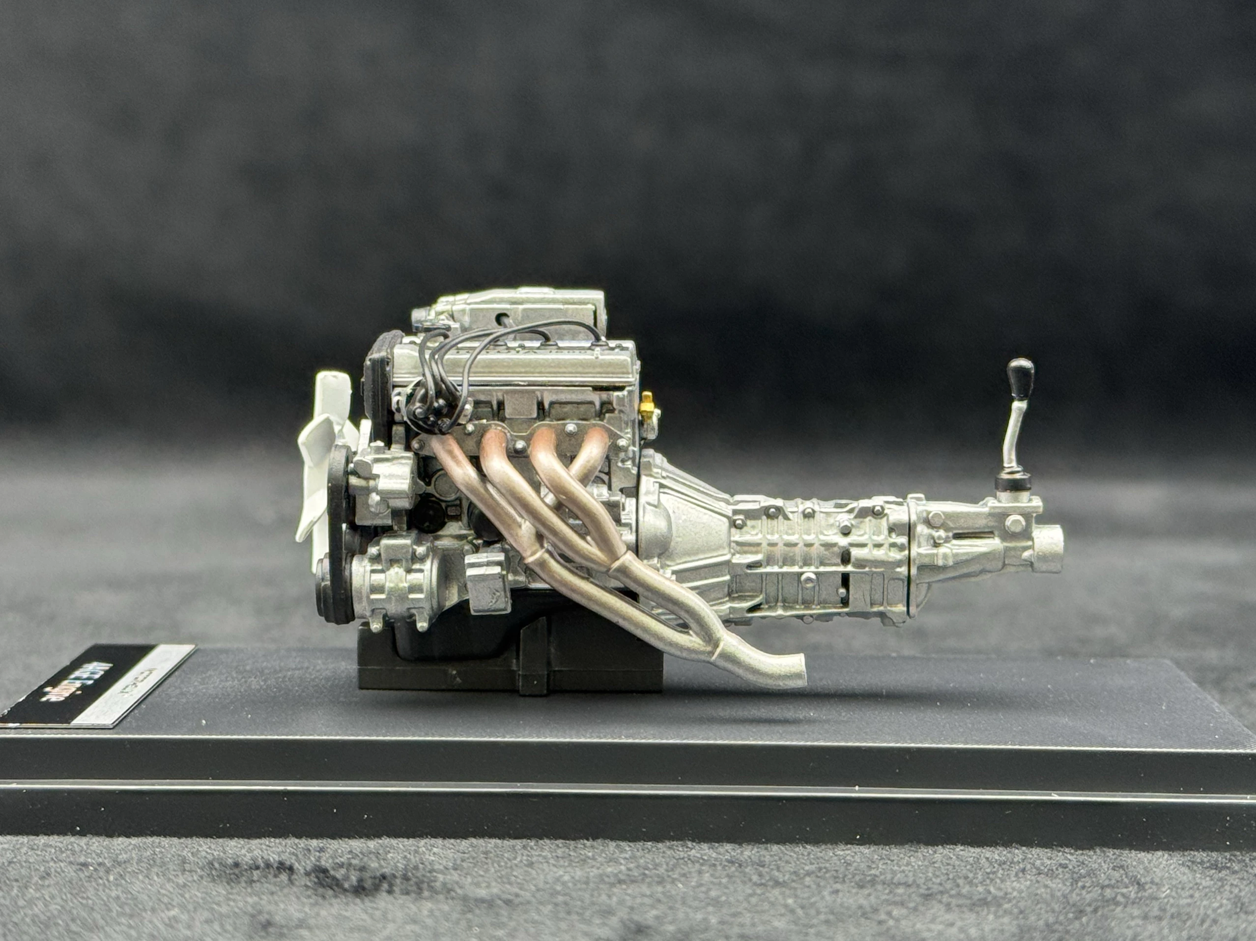 Diecast escala 1:18 MH Toyota AE86 motor modelo de carro de plástico brinquedo colecionável presente lembrança exibição ornamento