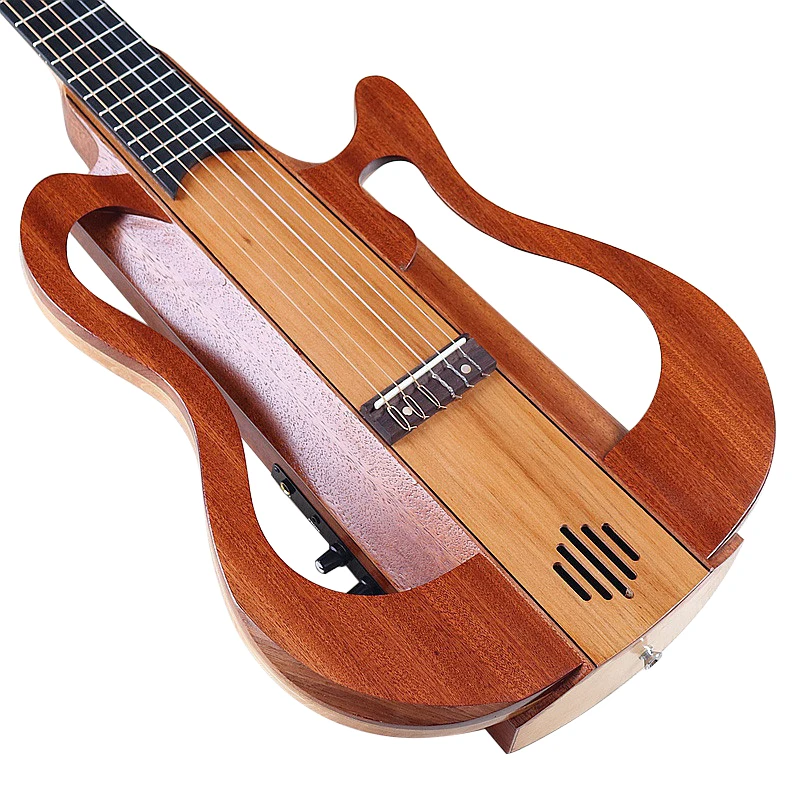 New!!! Electric Classical Guitar 39 Inch Full Canada Satin 6 String Maple Wood Body Classic Guitar with Louder Speaker