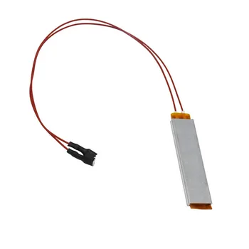 2 Pcs PTC 가열 요소 일정한 온도 조절기 서미스터 공기 가열 센서 알루미늄 쉘에 대 한 12v/110v/220v 히터 계란 인큐베이터