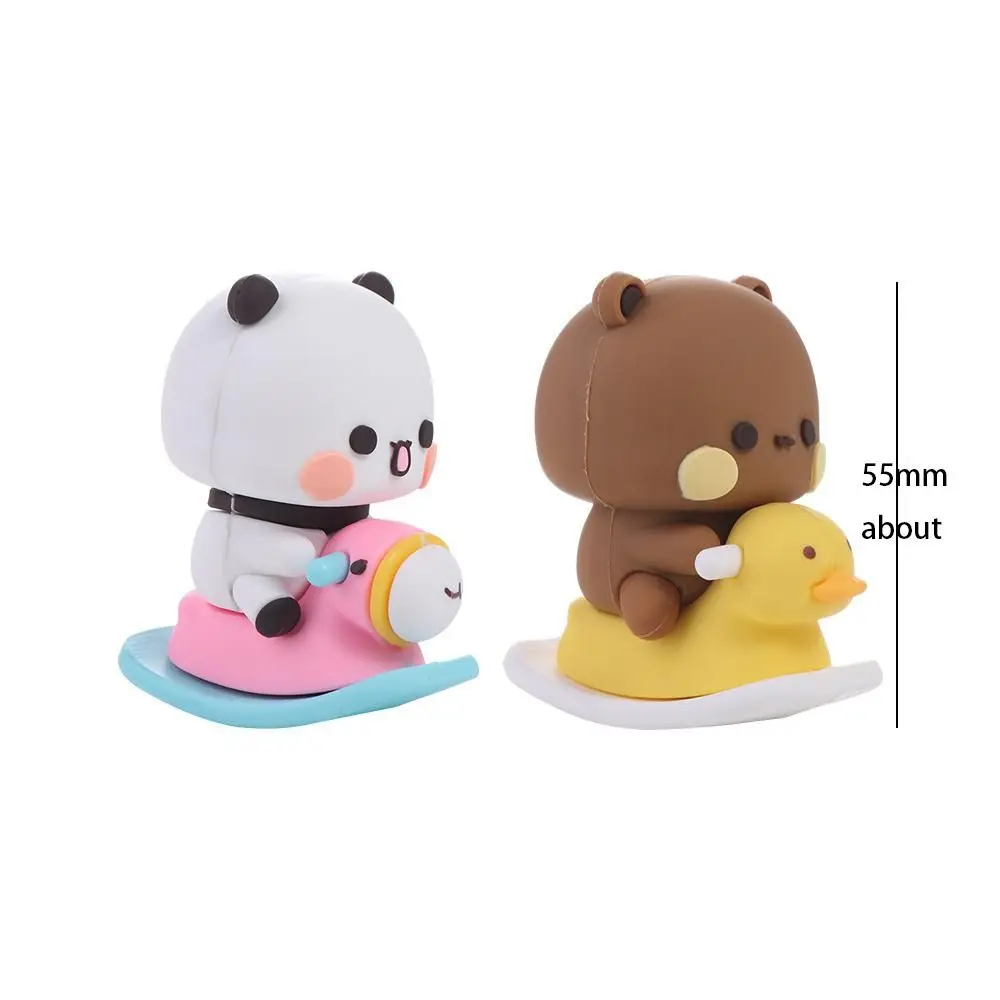 Bubu Dudu Panda Orso Figura Giocattoli Da Collezione Carino Azione Kawaii Orso Giocattolo Bambola Ornamento Casa Deroc Compleanno Regalo Di Natale