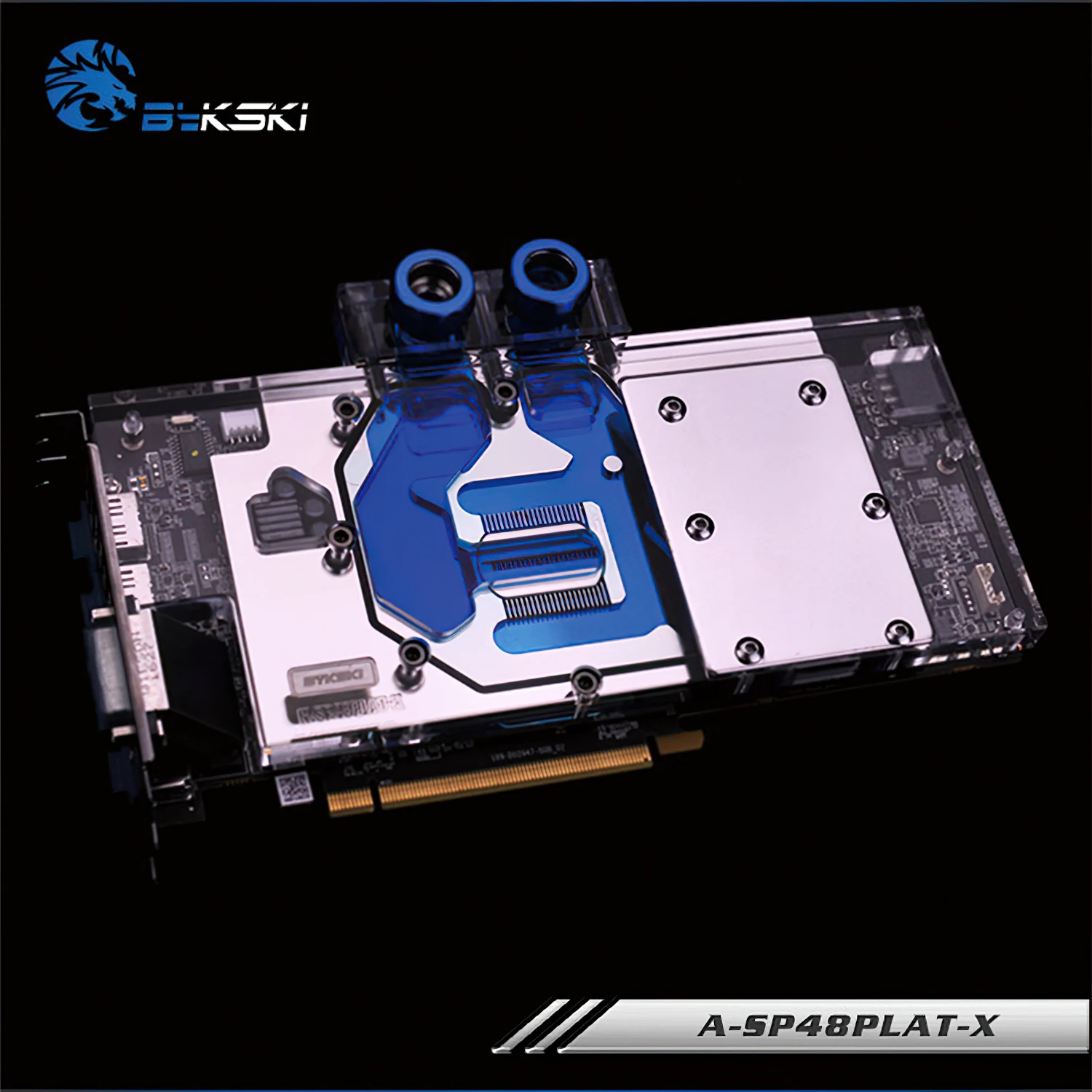 Bykski A-SP48PLAT-X GPU Block for Sapphire Nitro+ RX470 RX480