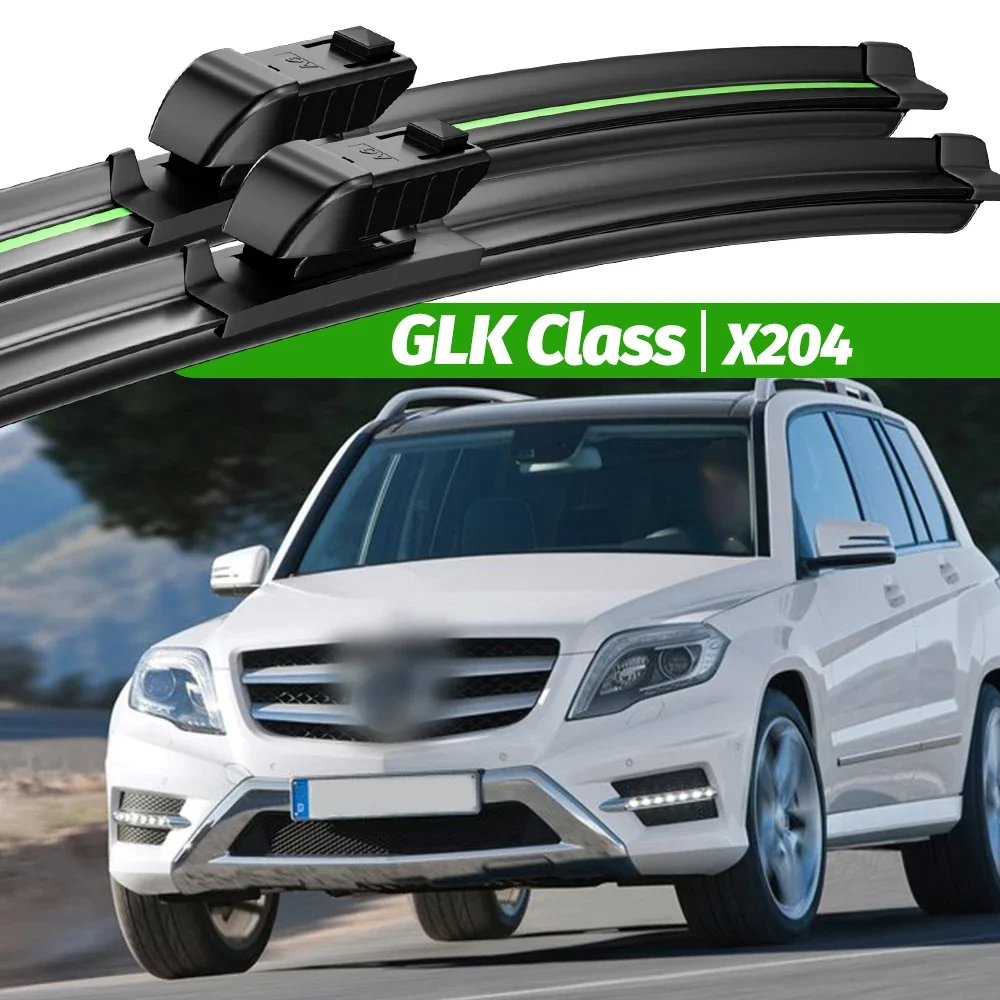 

For Mercedes Benz GLK Class X204 2008-2017 2pcs Front Windshield Wiper Blades 2009 2010 2013 2016 Windscreen Window Accessories