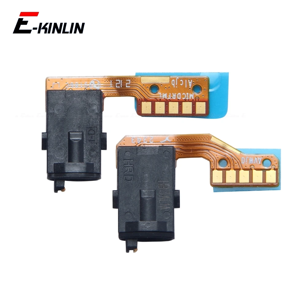 Conector de porta de fone de ouvido, cabo flexível de áudio para sony xperia pro 10 iii lite v iv vi, peças de reparo