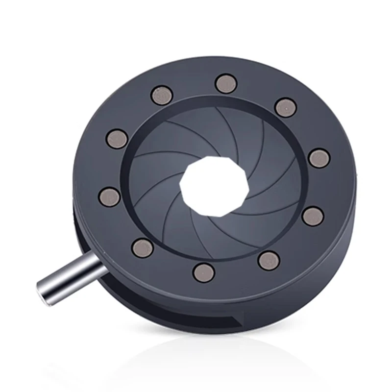Adjustable Aperture 1-12MM Manual Zoom Optical Iris Diaphragm Condenser for Camera Microscope Adapter With 10 Blades