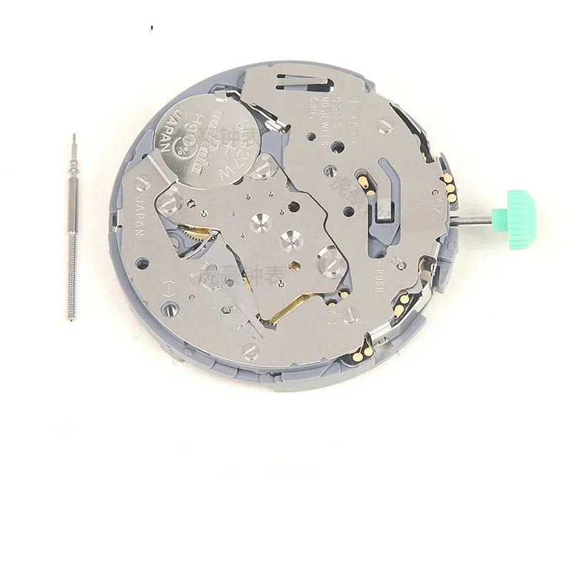 Aksesori jam tangan gerakan impor Jepang baru gerakan MIYOTA OS10 kalender tiga titik