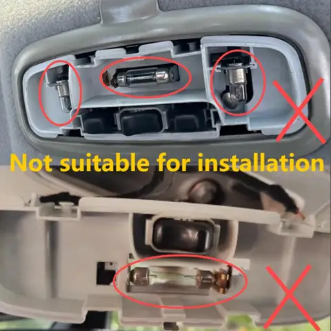 Светодиодная лампа для чтения T10 для Ford Ecosport и Focus 2 MK2 (2007-2014) — внешний вид товара