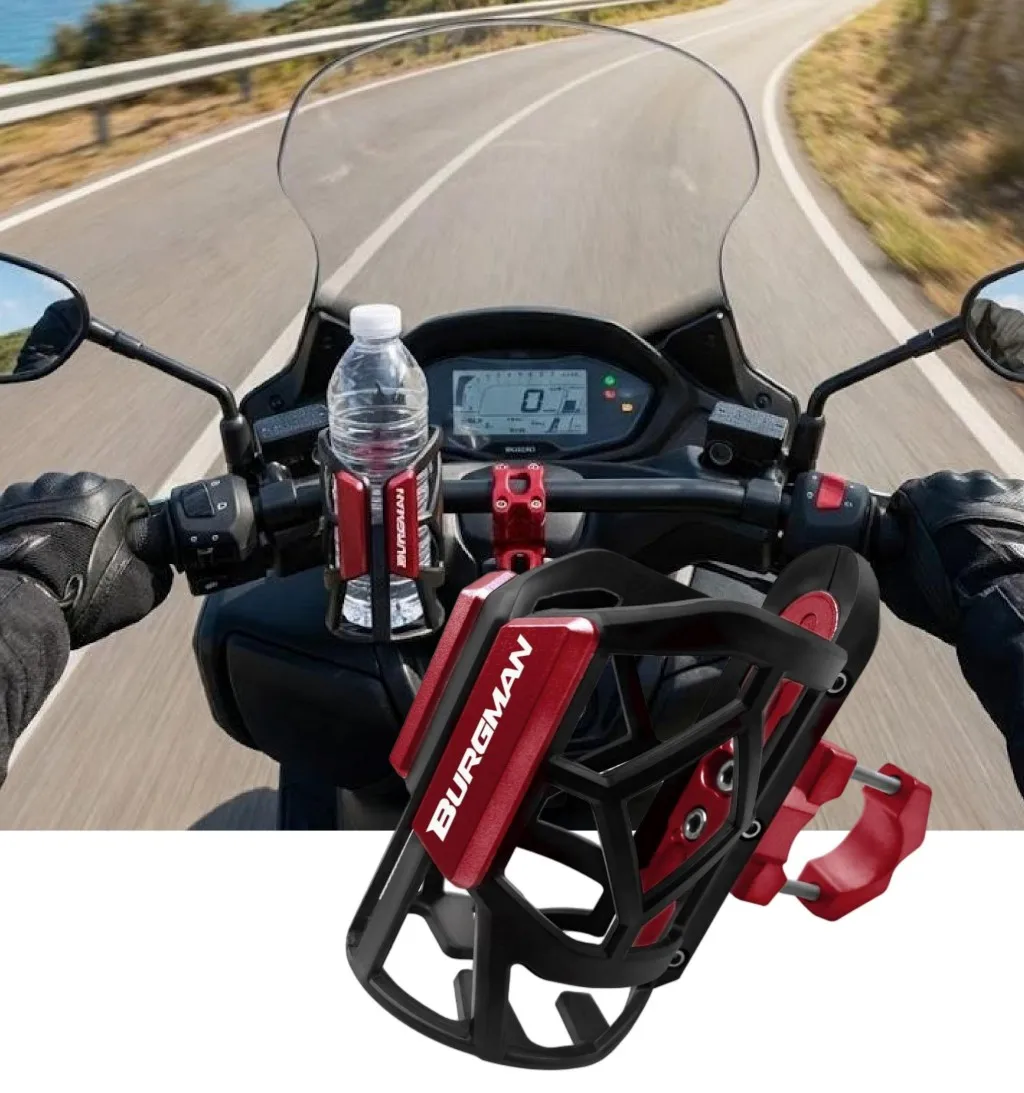 

Motorcycle water cup Holder For BURGMAN AN125 AN250 AN400 AN650 AN 650 400 650 High quality Motorcycle water cup Holder
