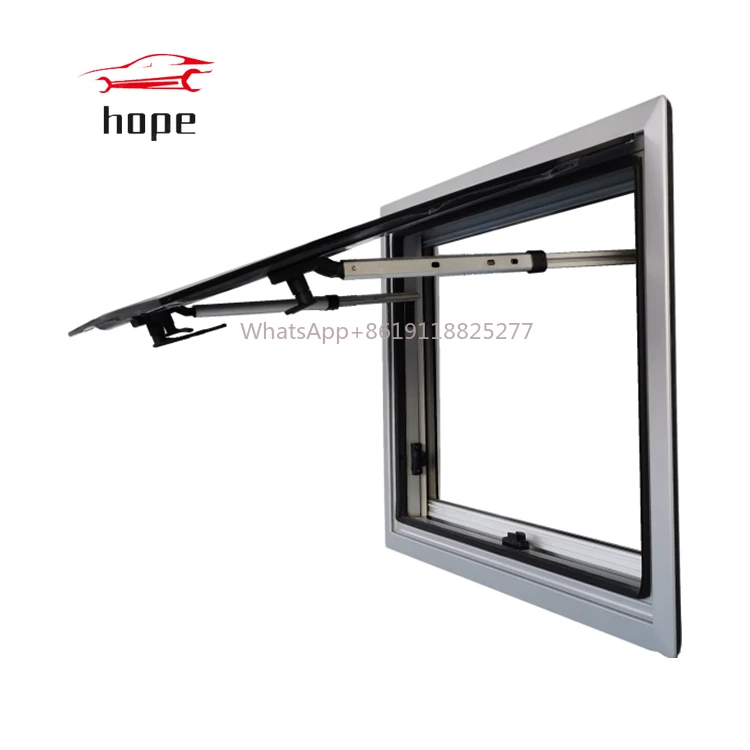 High quality aluminum frame double pane acrylic motorhome window for rv