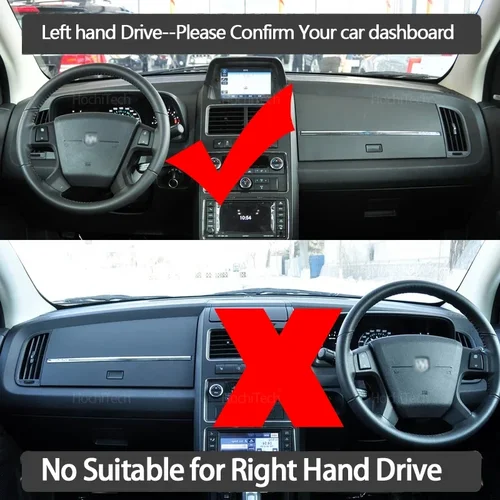 Imagen 2 del producto Para Dodge Journey JC 2008 2009 2010 2011 cubierta de salpicadero de coche pre-facelift evitar almohadilla de luz Panel de instrumentos alfombrilla funda alfombras