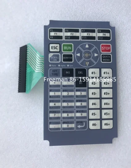 New Replacement Touch Membrane Keypad For YAMAHA Teach Pendent PBX 5M KCX-M5110-110