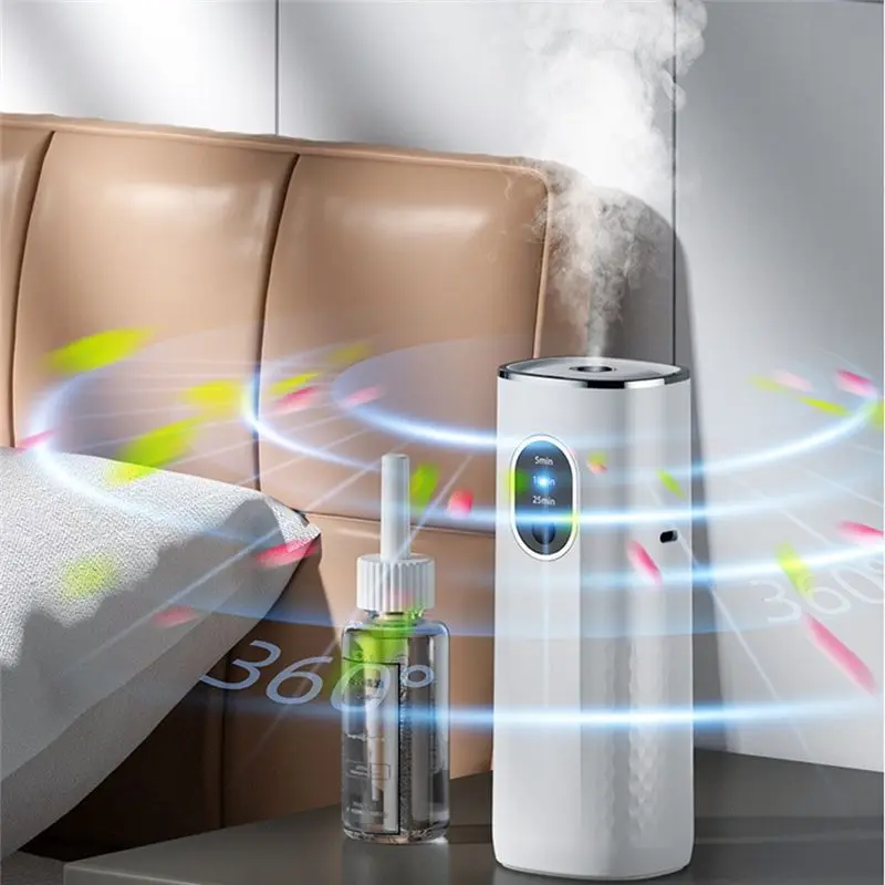 [B25B!】 Aroma Diffuser Automatic Timing Spray Aroma Diffuser Household Indoor Aerosol Dispenser Deodorant Car Fragrance Machi image 2