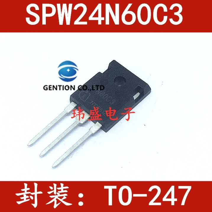 

10 шт. 24N60C3 SPW24N60C3 TO-247 24A 600 В полевая трубка в наличии 100% новая и оригинальная