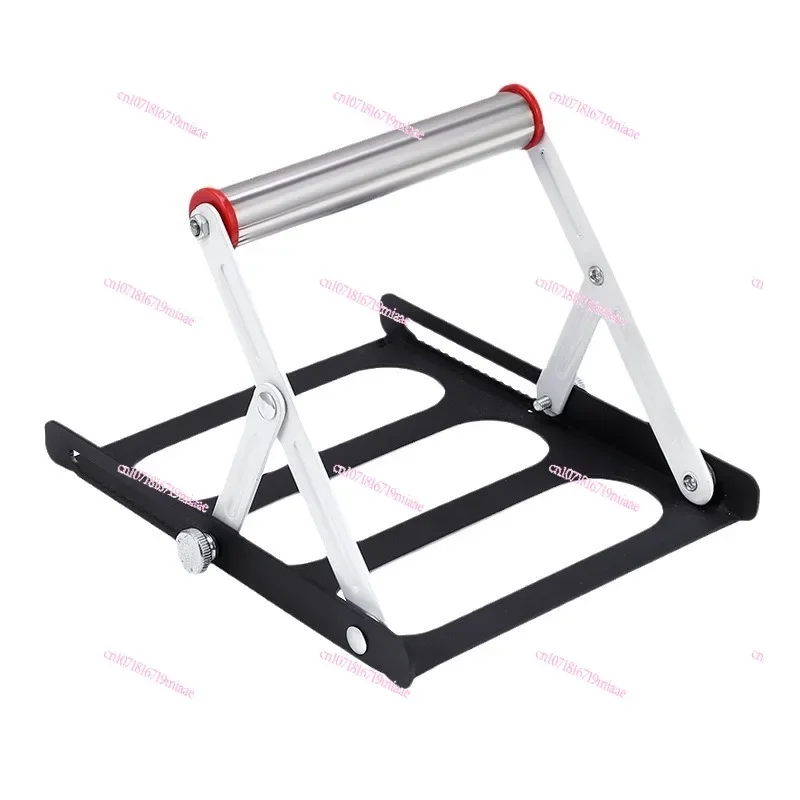 Cutting machine feeding rack Thickened universal fixed bracket Saw aluminum machine rail slide railing material dragging rack