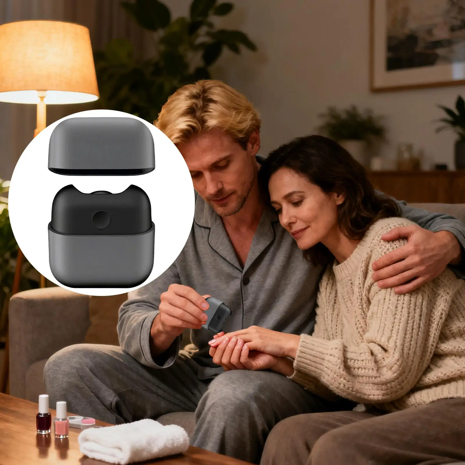 

Электрические кусачки для ногтей Type-C, перезаряжаемые, тихие светодиодные, электрические кусачки для ногтей, шлифовальная машина для пожилых людей, мужчин, женщин, детей