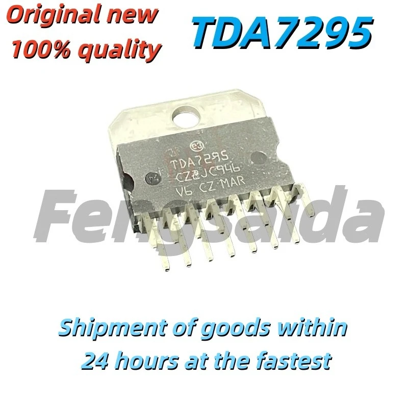 5PCS Brand new original TDA7295 packaged ZIP-15 audio power amplifier IC chip