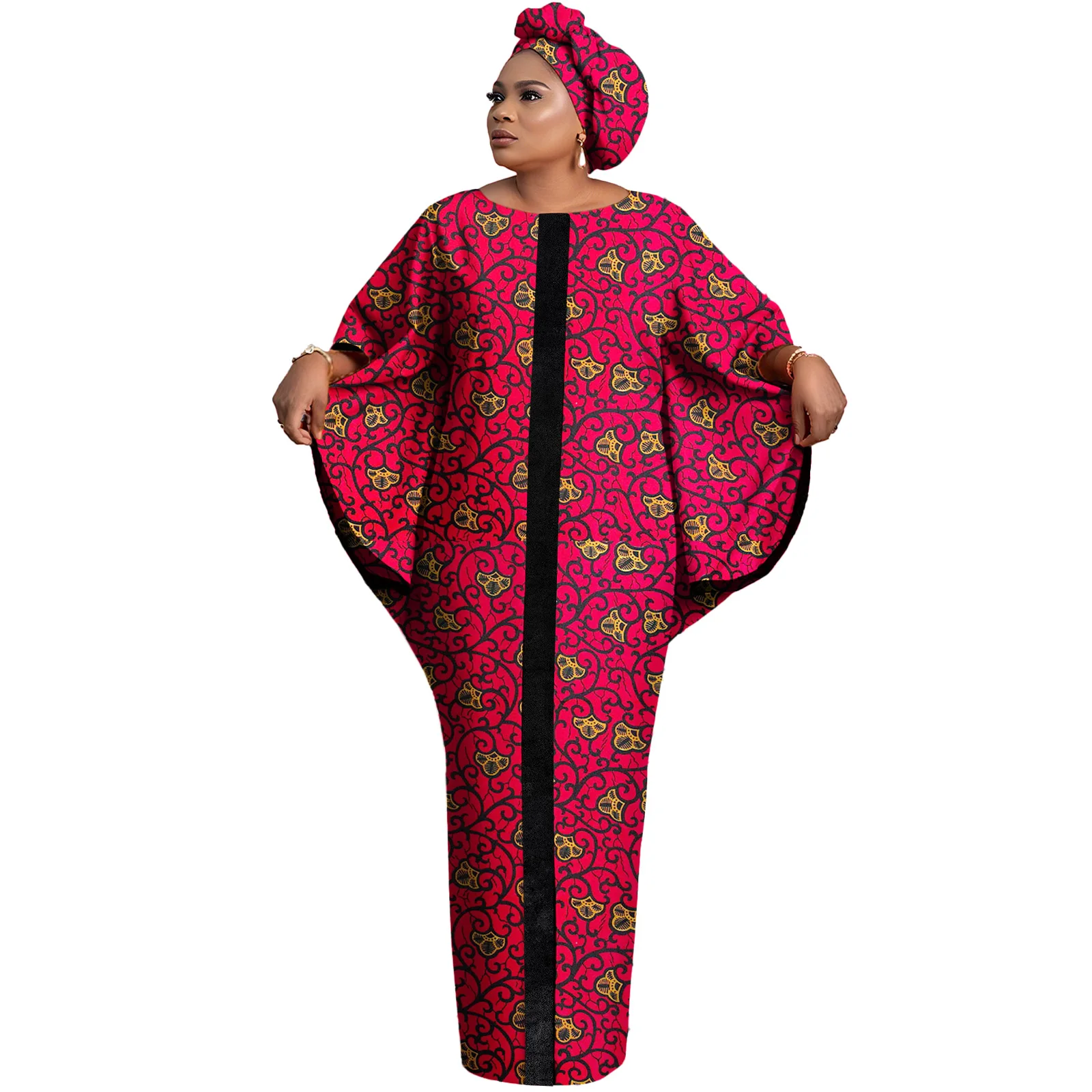 

Dashiki Dresses for Women African Attire Kente Cloth Wax Print Ankara Dress Casual Gifts for Party