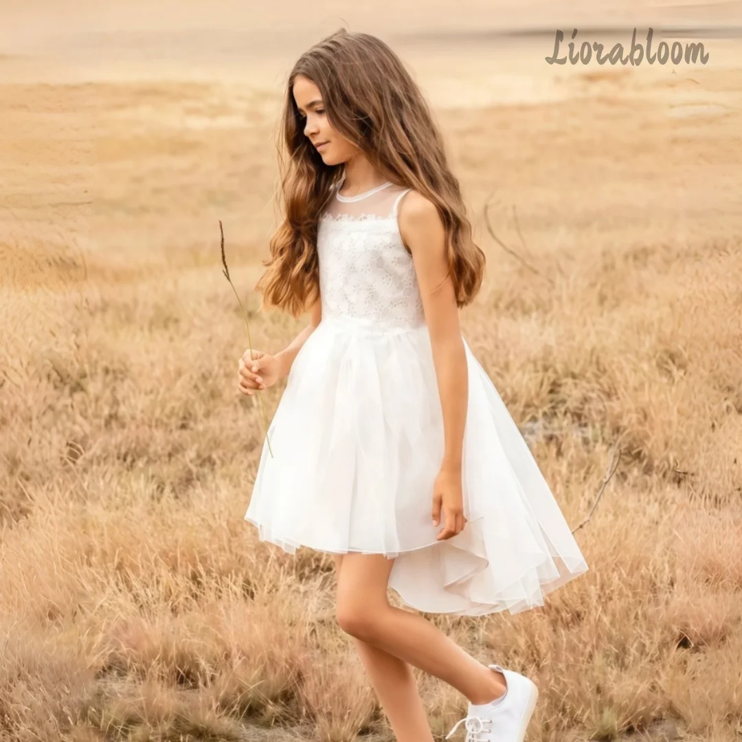 

Custom-Made Multi Color Wedding Gown Girls' Tulle Flower Girl Dress Women's Wedding Party Attire Dress свадебное платье