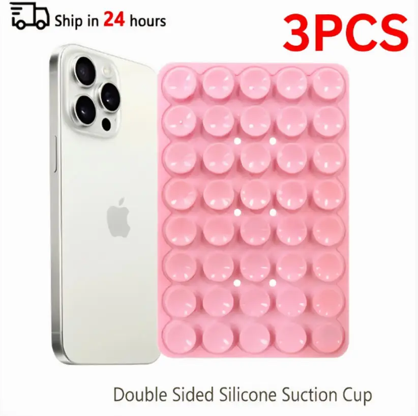 

Двусторонний силиконовый чехол для телефона с присоской, съемная подставка, силиконовая резиновая присоска для селфи и видео, фиксирующая подставка