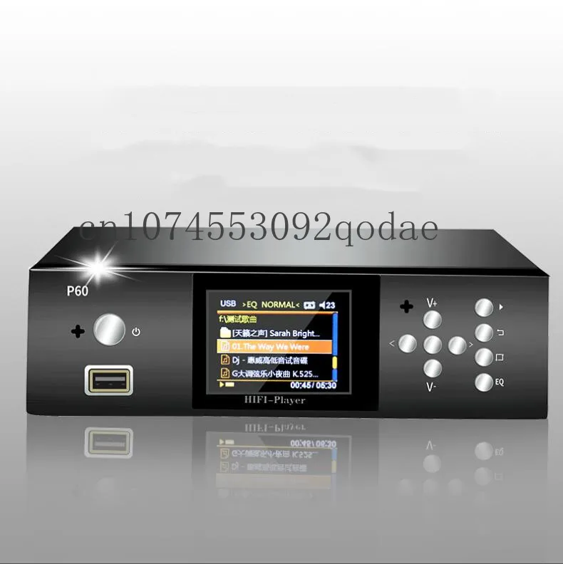 P60 CD player DAC 9038Q2M hard disk SD card U disk BT 5.1dts 3.5mm headphone output digital turntable