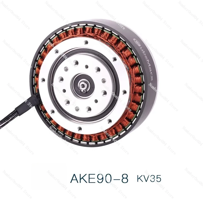 

Бесщеточный планетарный мотор-редуктор постоянного тока AKE90-8 KV35 для экзоскелета/робота-ноги