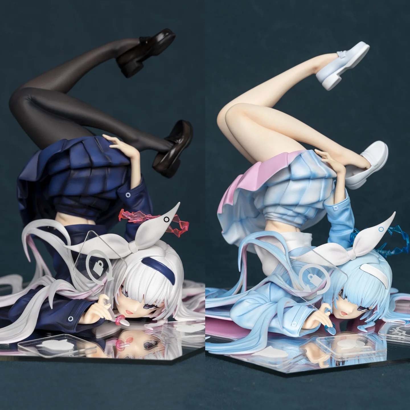 

Anime Figure Blue Archive Plana Jk Uniform Sailor Suit Rotatable Locked Collectible Boxed Model Desktop Ornament For Adult