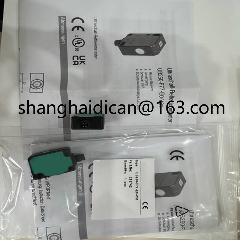 

Ultrasonic sensor brand new original UB250-F77-E0-V31