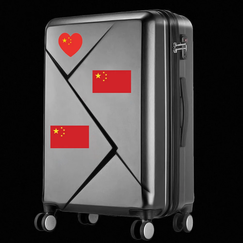 

6 Rolls Heart Shaped Red Flag Stickers Rectangle Labels 500 250 Pieces Self Adhesive Gift Envelope Decor Supplies