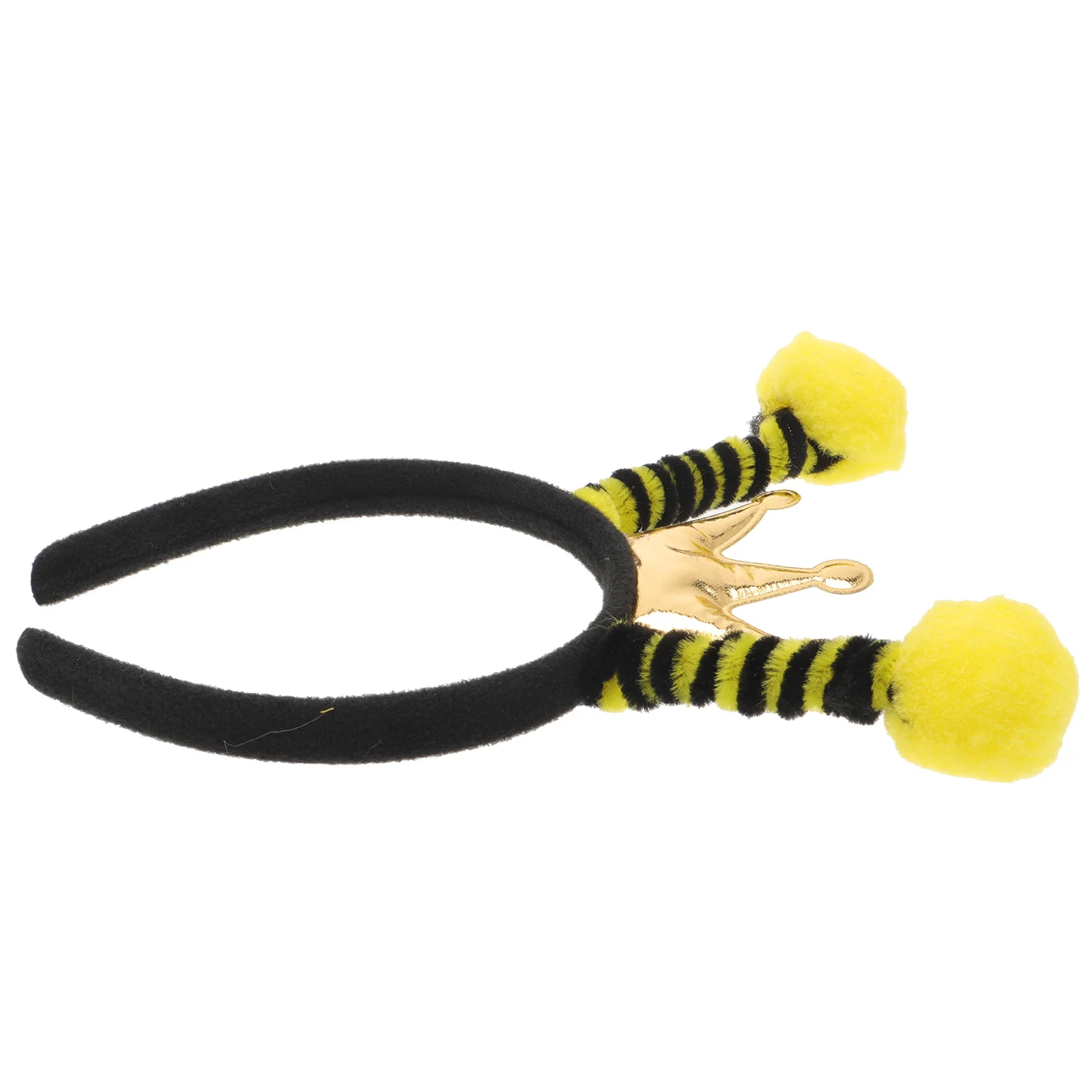 

Yellow Antenna Headband Elastic Hair Band For Kids Adults Party Favors Festival Fancy Dress Halloween Costume Accessory