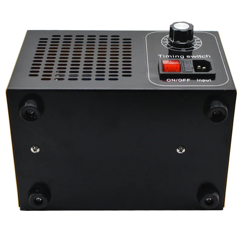 Generatore di ozono in acciaio inossidabile AC110V AC220V 12V 60G Auto purificatore d'aria Ozonizzatore Macchina Generatore di ozono con interruttore di temporizzazione