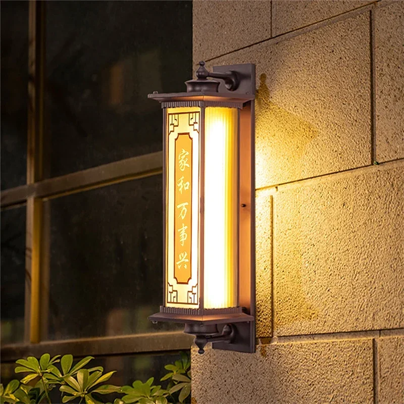 DORIAN Contemporary LED Outdoor Wall Lamps Electric Simplicity Waterproof Balcony Hallway Courtyard Villa Gate Hotel