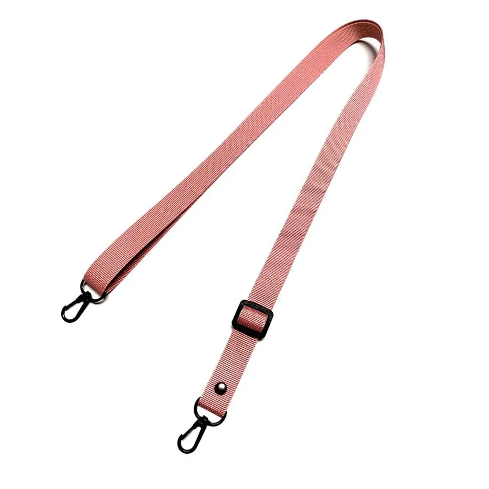 Nylon Shoulder Strap Lanyard Adjustable Replacement Crossbody Bag Strap Solid Color Phone Case Hanging Rope Bag Accessories